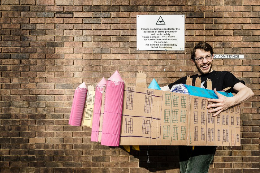 Harry Giles, 'I Want to Blow Up the Palace of Holyroodhouse', SPILL Festival of Performance 2014, photo (c) Guido Mencari.